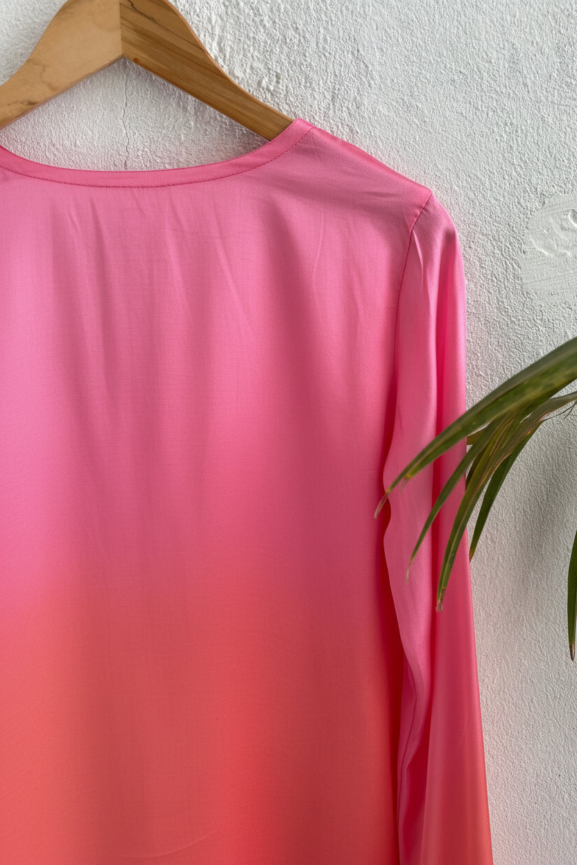 Sunset Blush Kurti